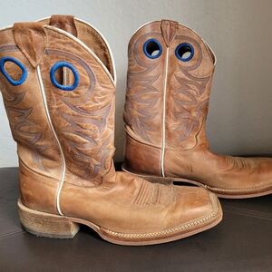 Men's Western Leather Boots 9.5